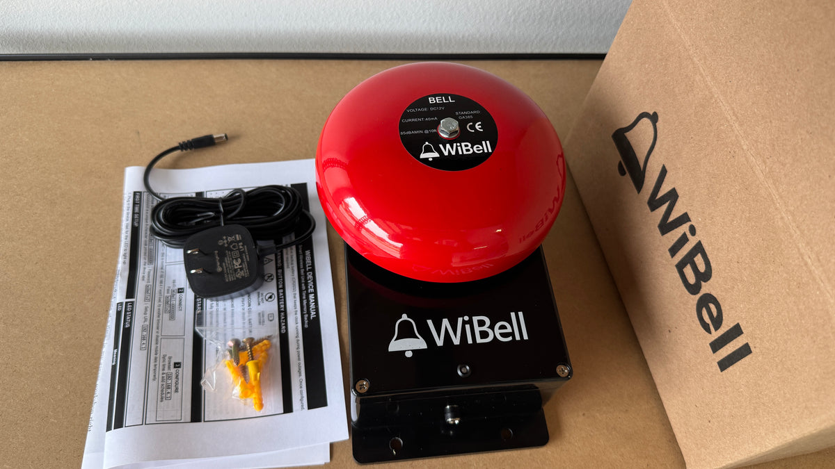 Bell Control Panel Programmer WiBell Programmable Bell System | No Subscription | Made in USA