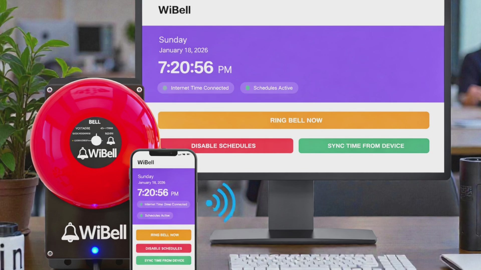 WiBell Programmable Bell System | No Subscription | Made in USA